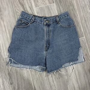Vintage Gitano Jeans Cutoff Shorts Size 10 Tall Denim Grunge 90s